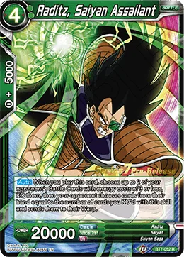 BT7-052 Raditz, Saiyan Assailant (Parallel)