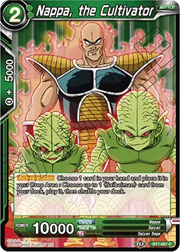BT7-067 Nappa, the Cultivator