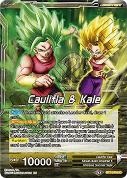 BT7-075 Caulifla & Kale (Alt art)