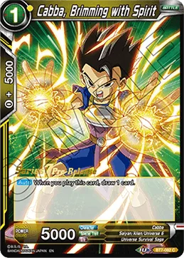 BT7-082 Cabba, Brimming with Spirit (Parallel)