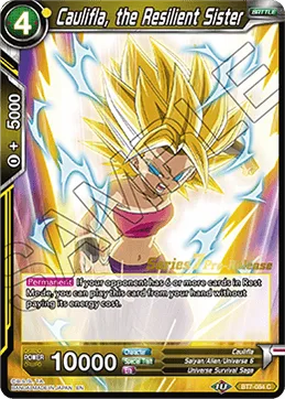 BT7-084 Caulifla, the Resilient Sister (Parallel)