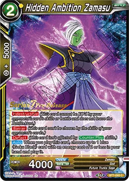 BT7-093 Hidden Ambition Zamasu (Parallel)