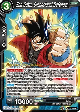 BT7-099 Son Goku, Dimensional Defender (Parallel)
