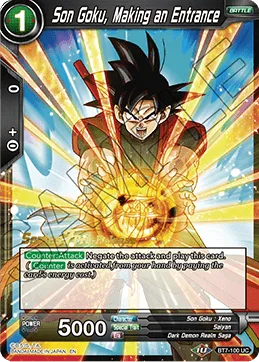 BT7-100 Son Goku, Making an Entrance (Parallel)
