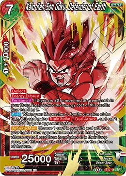 BT7-111 Kaio-Ken Son Goku, Defender of Earth