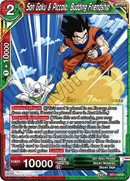 BT7-112 Son Goku & Piccolo, Budding Friendship (Parallel)