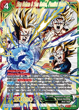 BT7-113 Son Gohan & Son Goten, Familial Bonds (SPR)
