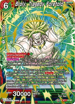 BT7-115 Broly, Tragedy Foretold