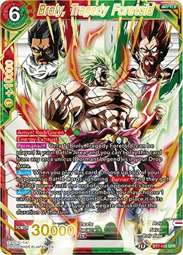 BT7-115 Broly, Tragedy Foretold (SPR)
