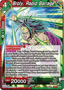 BT7-116 Broly, Rapid Barrage