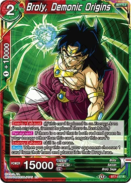BT7-117 Broly, Demonic Origins