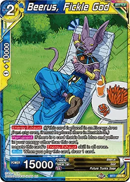 BT7-120 Beerus, Fickle God