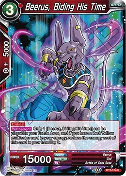 BT8-014 Beerus, Biding His Time