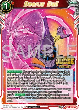 BT8-022 Beerus Ball (Promo)