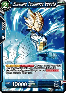 BT8-029 Supreme Technique Vegeta