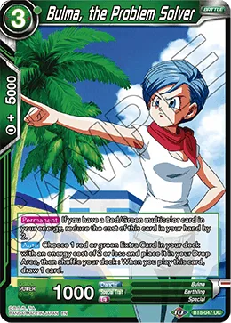 BT8-047 Bulma, the Problem Solver