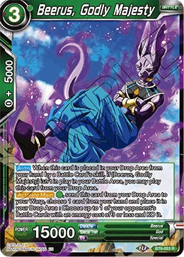 BT8-053 Beerus, Godly Majesty
