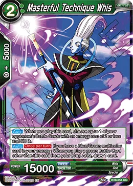 BT8-054 Masterful Technique Whis