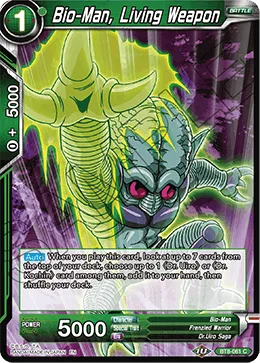 BT8-061 Bio-Man, Living Weapon