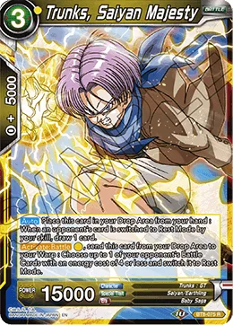 BT8-075 Trunks, Saiyan Majesty