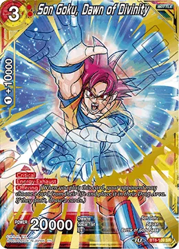 BT8-109 Son Goku, Dawn of Divinity