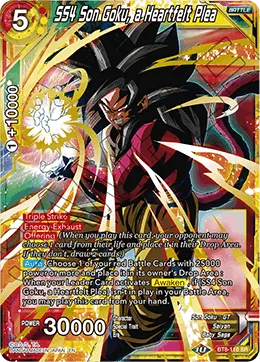 BT8-110 SS4 Son Goku, a Heartfelt Plea