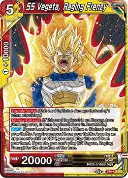 BT8-111 SS Vegeta, Raging Frenzy