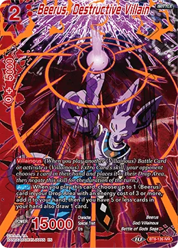 BT8-126 Beerus, Destructive Villain