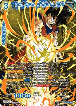 BT8-127 Son Goku, Prideful Hero