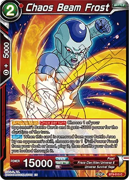 BT9-015 Chaos Beam Frost