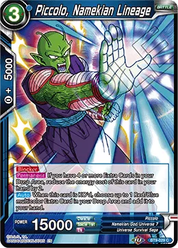 BT9-029 Piccolo, Namekian Lineage