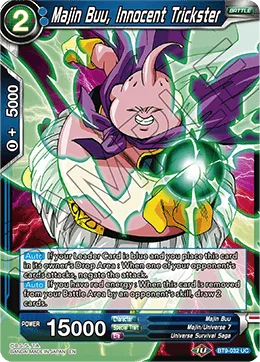 BT9-032 Majin Buu, Innocent Trickster