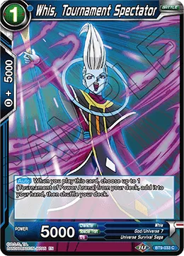 BT9-033 Whis, Tournament Spectator