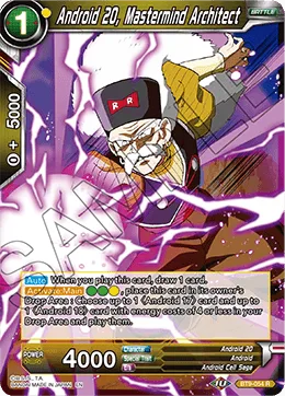 BT9-054 Android 20, Mastermind Architect