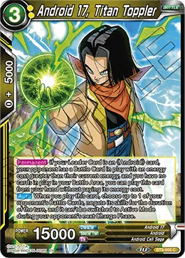 BT9-056 Android 17, Titan Toppler