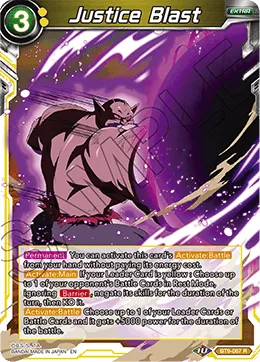 BT9-067 Justice Blast