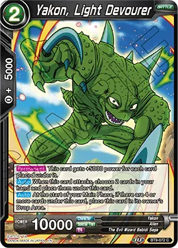 BT9-072 Yakon, Light Devourer