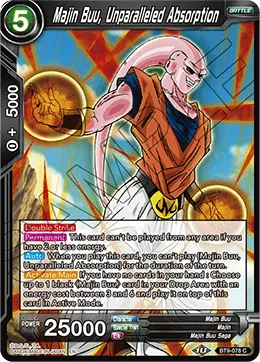 BT9-078 Majin Buu, Unparalleled Absorption