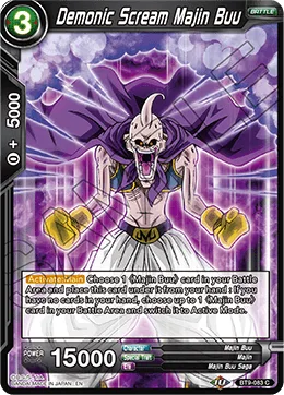 BT9-083 Demonic Scream Majin Buu