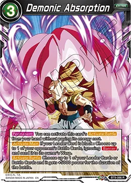 BT9-086 Demonic Absorption