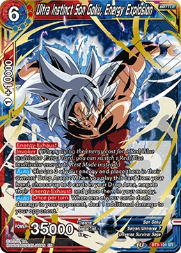 BT9-104 Ultra Instinct Son Goku, Energy Explosion
