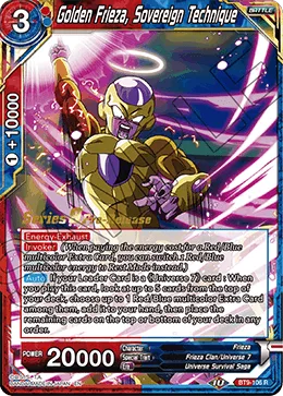 BT9-106 Golden Frieza, Sovereign Technique