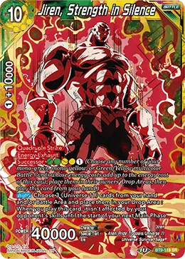 BT9-119 Jiren, Strength in Silence