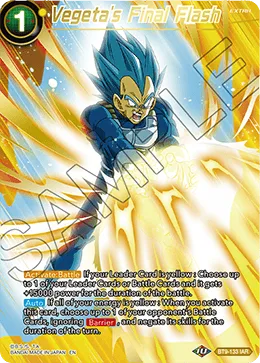 BT9-133 Vegeta's Final Flash (Promo)