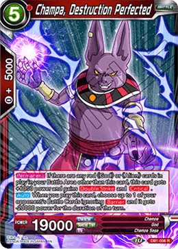DB1-006 Champa, Destruction Perfected