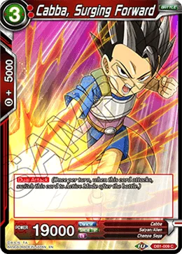 DB1-009 Cabba, Surging Forward