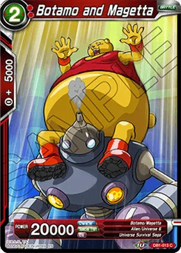 DB1-013 Botamo and Magetta