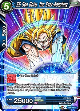 DB1-022 SS Son Goku, the Ever-Adapting