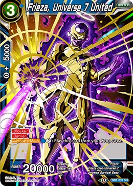 DB1-031 Frieza, Universe 7 United