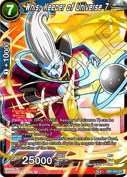 DB1-032 Whis, Keeper of Universe 7